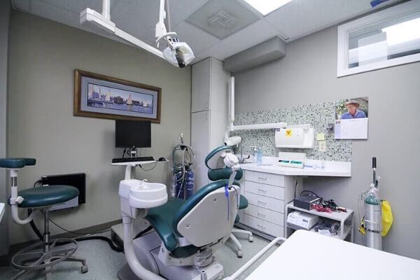 Dental exam room